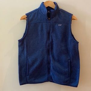 Vineyard Vines Sweater Fleece Vest EUC Size XL
